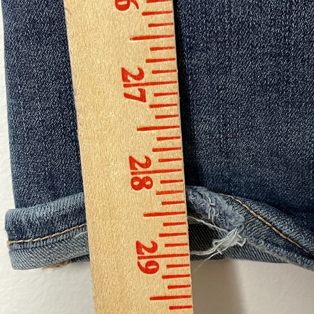 American Eagle Outfitters Jeans Women's SZ 12 Blue Denim Kick Boot SUPER STRETCH - Picture 13 of 13